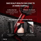 Red Light Therapy Scalp Massager